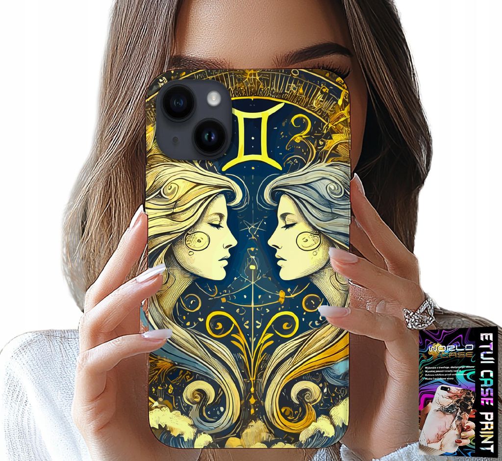 Fall Für Iphone 15 - Sternzeichen, Zwillinge Astronomie Fall