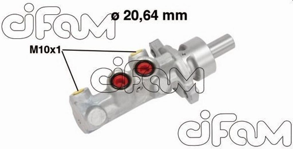 CIFAM 202-709 Bremszylinder Hauptbremszylinder für TOYOTA Yaris Schrägheck (P1)