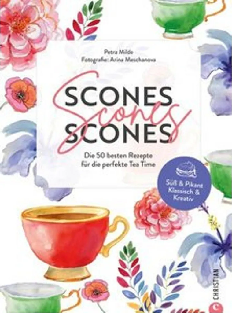 Livre de cuisine Scones Scones Scones pour réussir le tea time anglais
