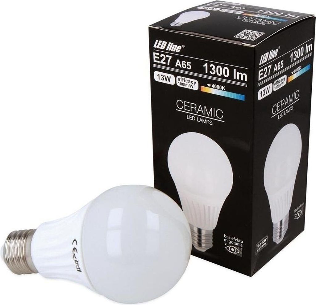 E27 13W LED 1300 lm Leuchtmittel Neutralweiß Ceramic Glühbirne Energiesparlampe Glühlampe