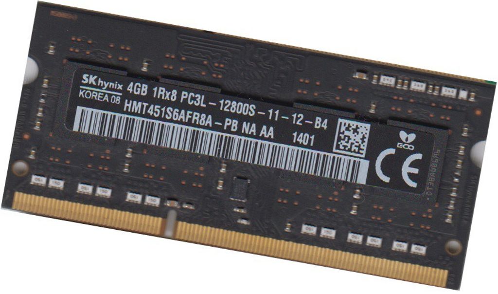 Hynix 8Gb 2x 4Gb So-Dimm 1600 Mhz Ram Speicher HMT451S6AFR8A-PB DDR3 1,35V