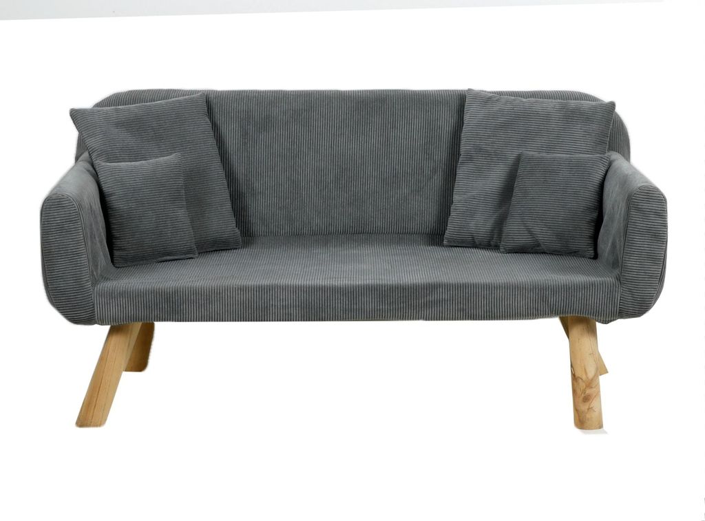 Rohrschneider RS 22362 Tiersofa mit abnehmbarem Bezug Polsterstoff – Gepolstertes Sofa