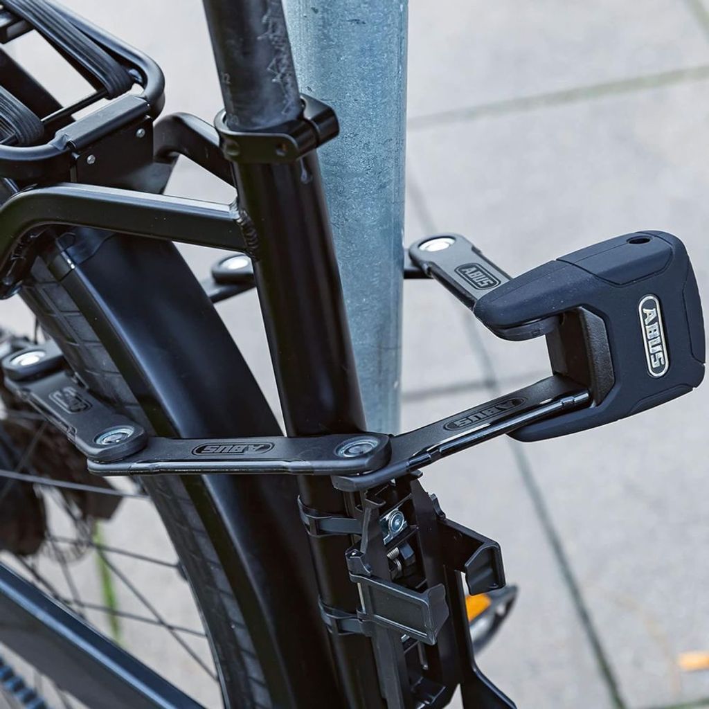 Lucchetto Pieghevole Per Bici ABUS Bordo 6000K - Livello Sicurezza 10, 120 Cm, Cilindro XPlus Antimanomissione