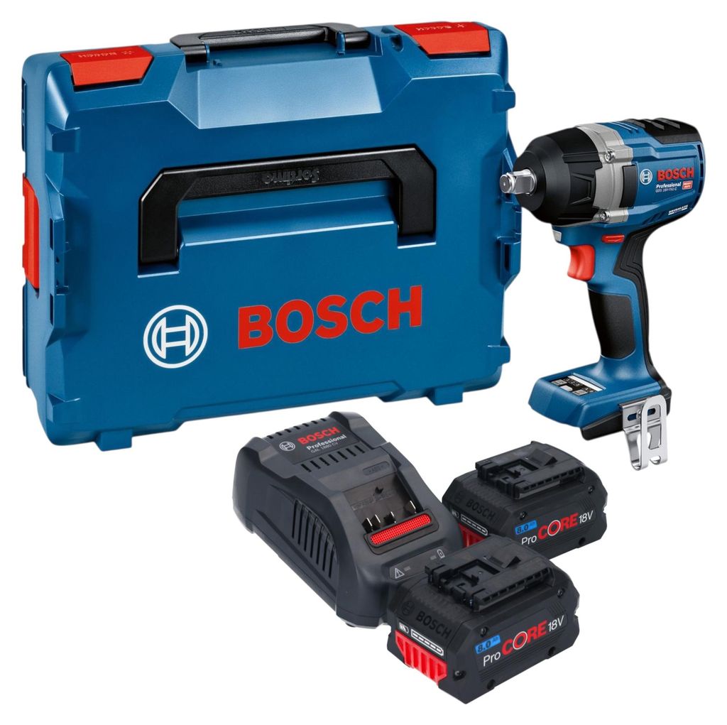 Bosch 06019L9001 GDS 18V-750 C accu-schroefhamer - zonder Productafbeelding 