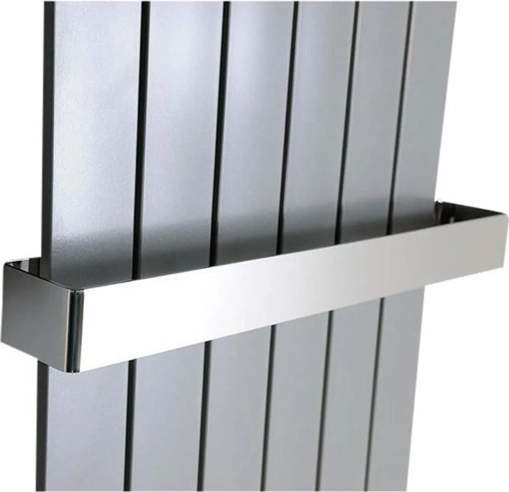 Portasciugamani COLONNA 340 mm, acciaio inox opaco