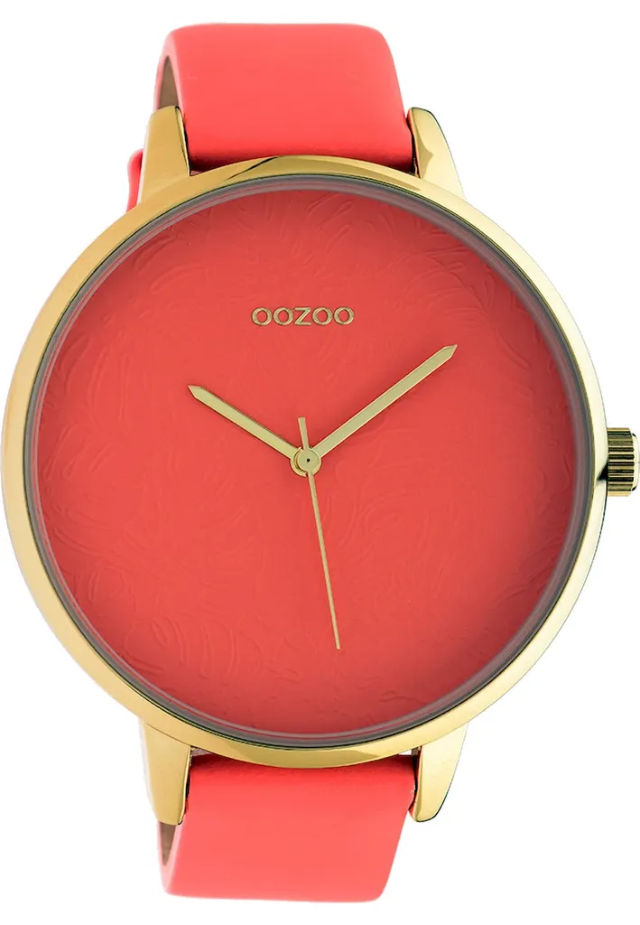 Montre Oozoo C10572 Femme Finition Or Rose Cadran Épuré Design Trendy