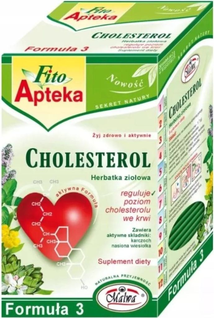 Bylinný čaj Na Cholesterol Fito Apteka 20 sáčků Obrázek produktu 