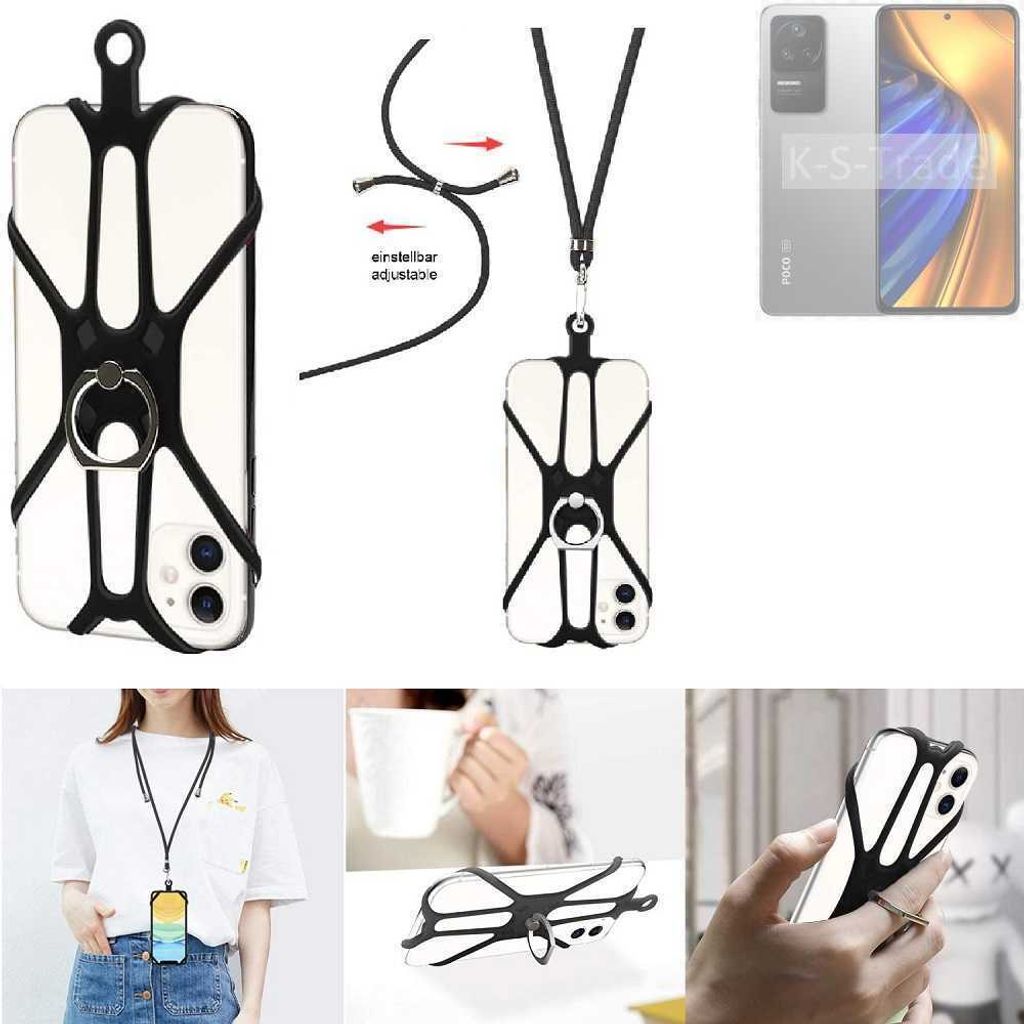 K-S-Trade 3in1 Handykette Handyband Handykordel Halsband Produktbild 