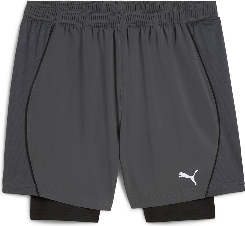 Puma Velocity 2in1 Kurze Hose Grau S Mann Grau S