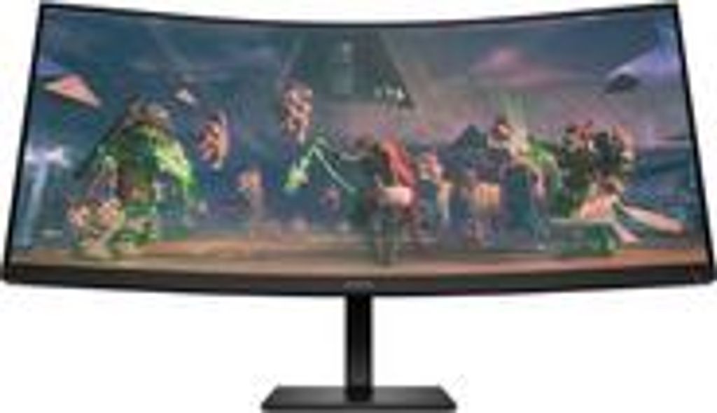 HP OMEN by HP OMEN by 34 Zoll WQHD 165 Hz Curved Gaming-Monitor – OMEN 34c - 86,4 cm (34") - 3440 x 1440 Pixel - Wide Quad HD - LCD - 1 ms - Schwarz