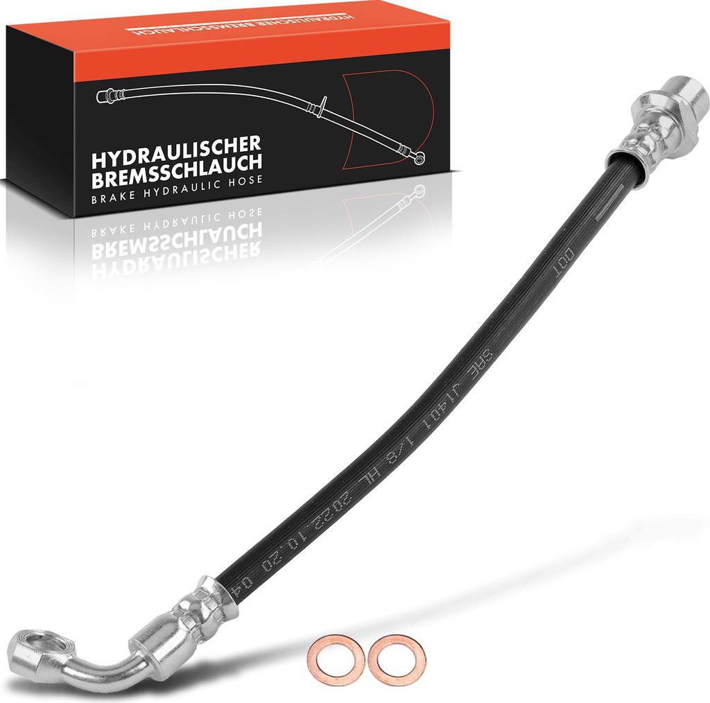Frankberg 1x Bremsschlauch Bremsschläuche Hinterachse Links für Toyota Land Cruiser Prado J12 J15