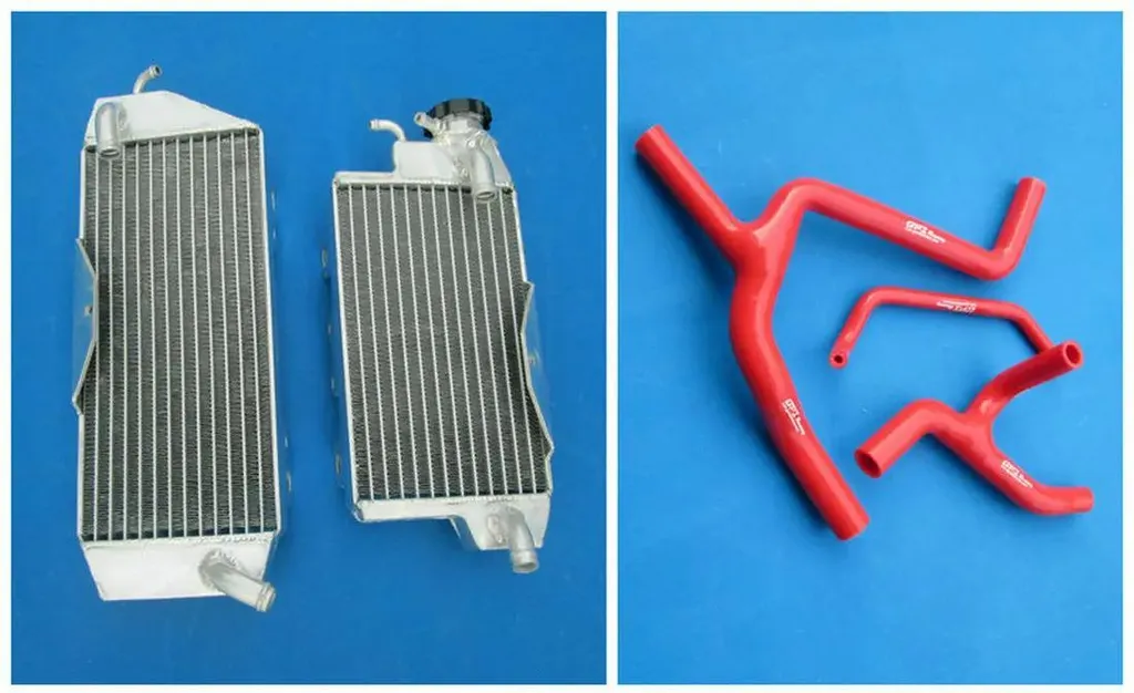 Radiateur aluminium rouge pour optimiser le refroidissement de votre auto - 2