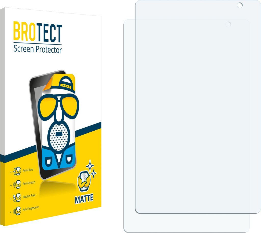 2x BROTECT Schutzfolie für Blackview Tab 50 WiFi Displayschutz Displayschutzfolie Folie Matt Entspiegelungsfolie