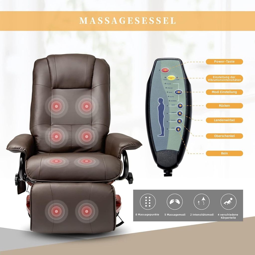 Verwunderlich Relaxsessel Mit Massagefunktion Fotos
