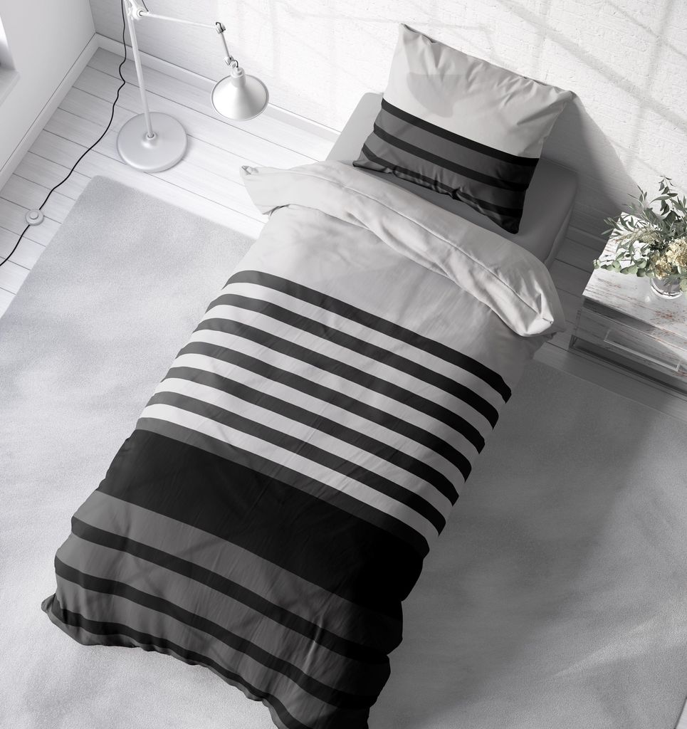 One-home Flanell-Bettwäsche 200x220 Cm – Kuschelig Warm, Karomuster, Biber-Qualität (65% Baumwolle, 35% Polyester)