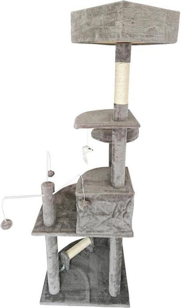 Katzenkratzbaum Kratzbaum Katzenbaum 163cm Spielbaum Produktbild 8