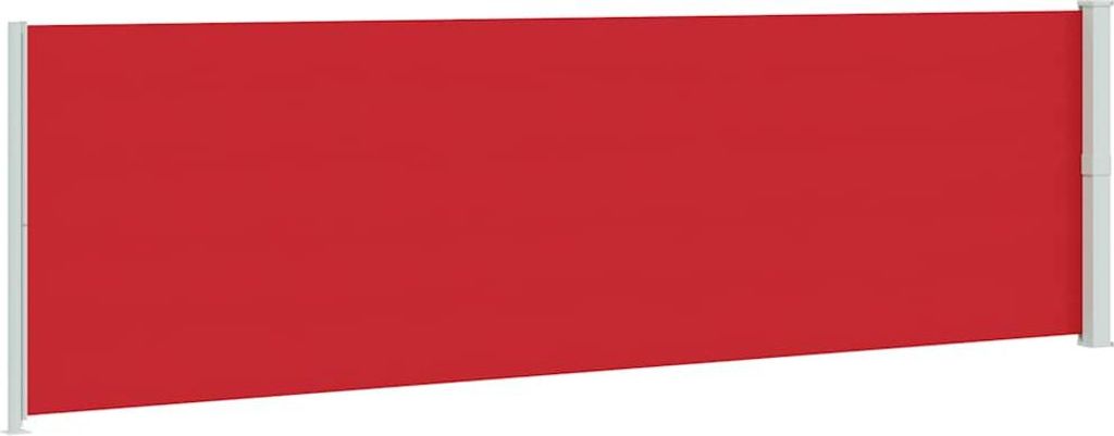 vidaXL Boční výsuvná markýza 180x600 cm červená Obrázek produktu 