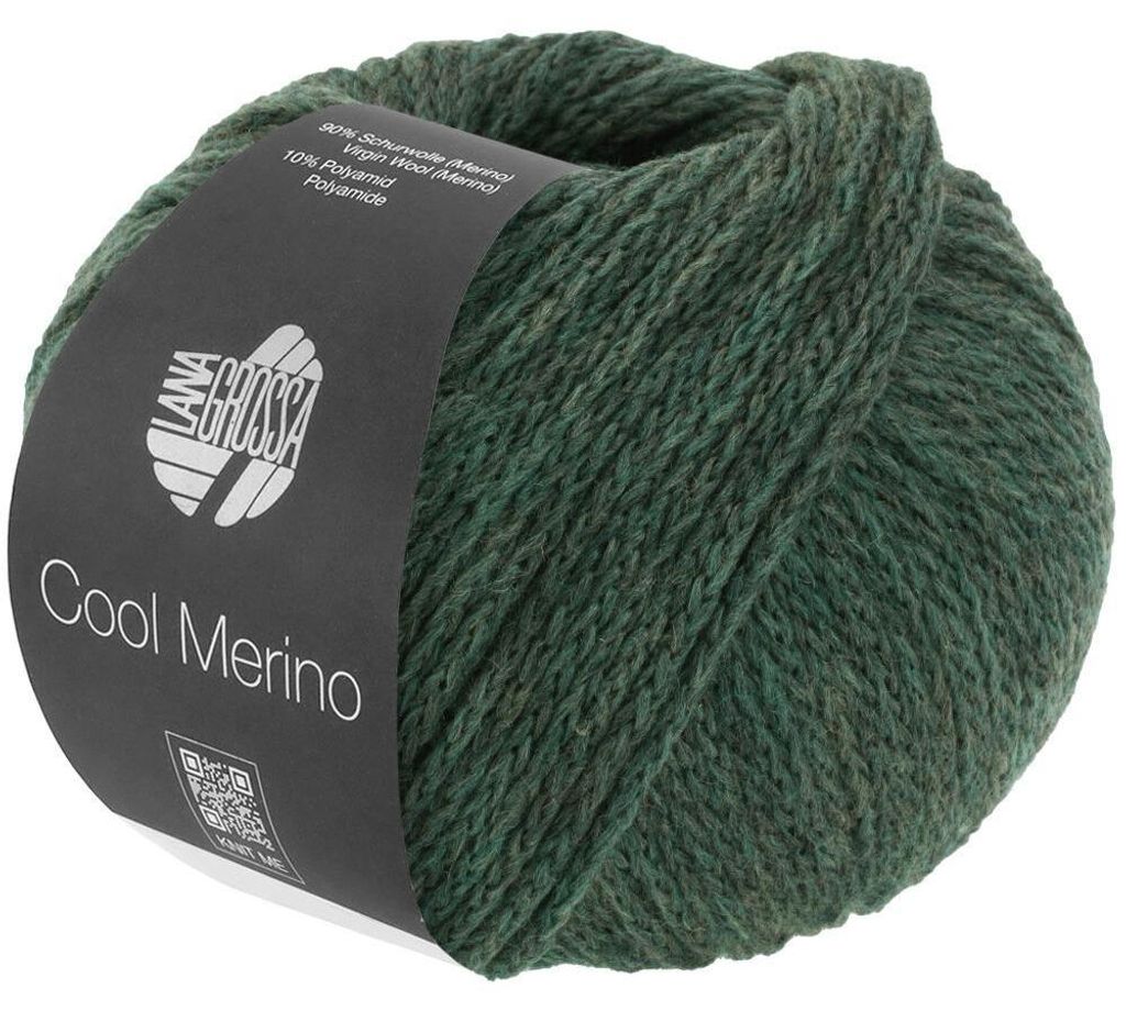Lana Grossa - Cool Merino 0019 dunkelgrün Produktbild 
