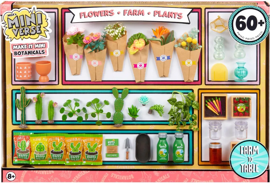 mm_miniplantsです MGA's Miniverse Make It Mini Botanicals - Pots de plantes