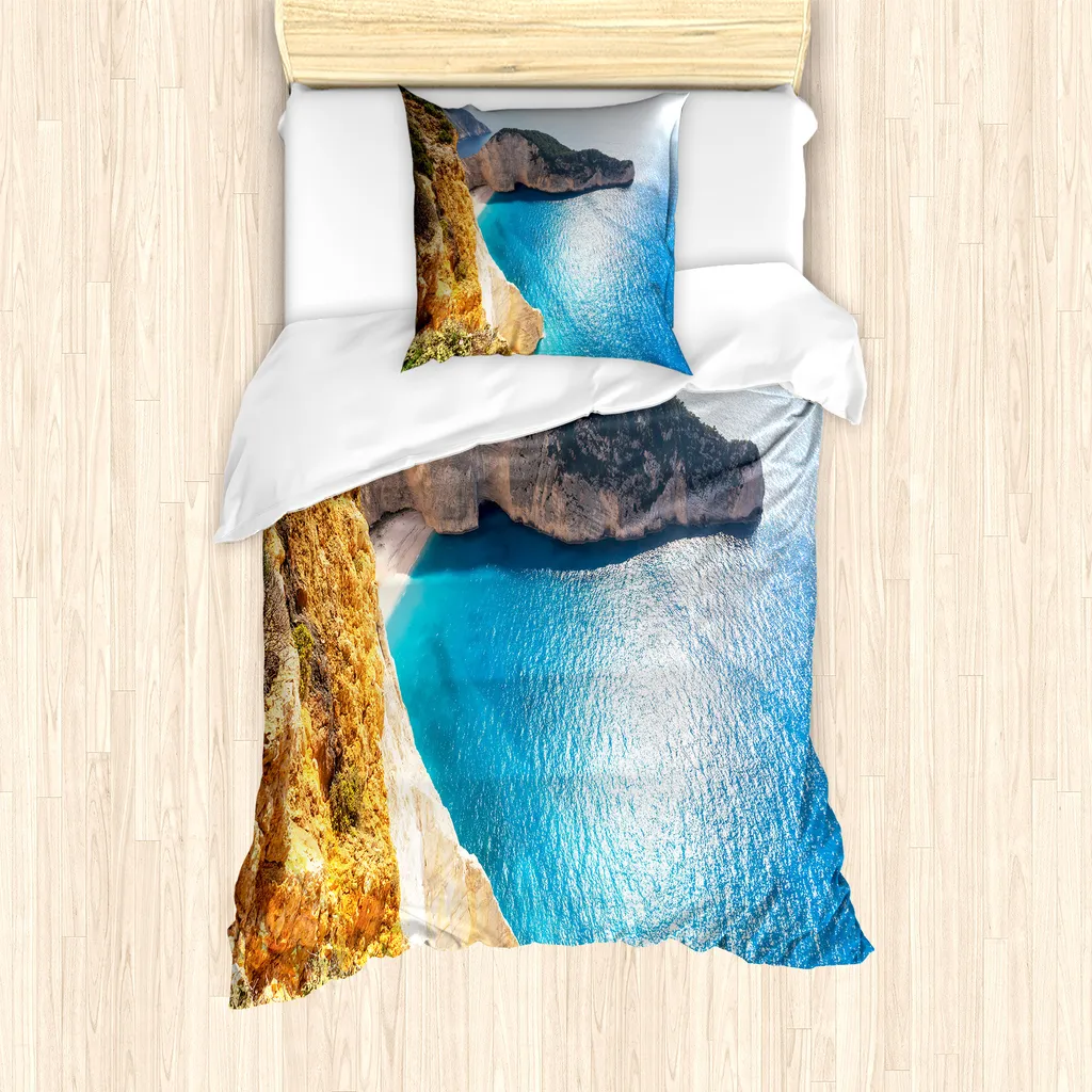 Copripiumino ABAKUHAUS Grecia Costa di Zante 135x200 Multicolore