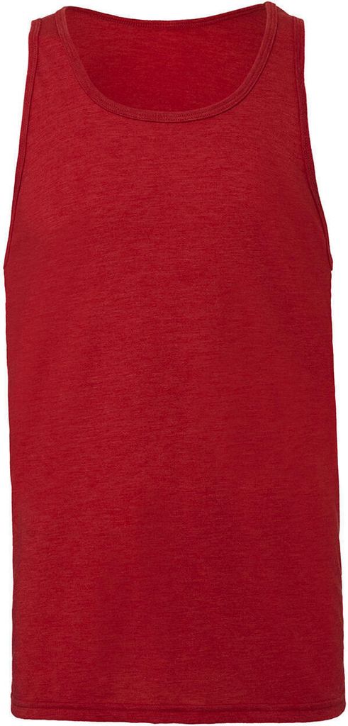 Canvas 3480 | Uni Jersey Tank Top T-Shirt - Farbe: Red - Größe: XL
