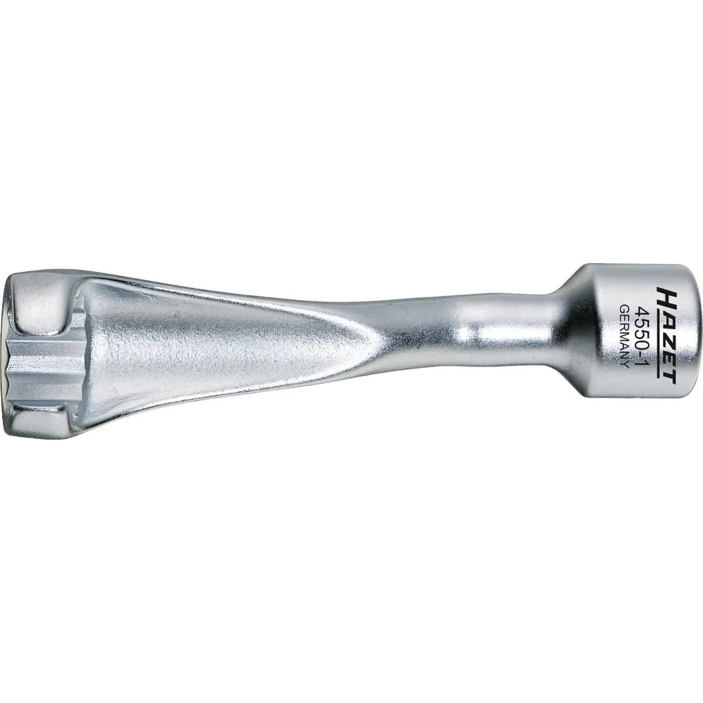 Clé pour tuyau d'injection 17 mm HAZET 4550-1 pour entretien moteur diesel