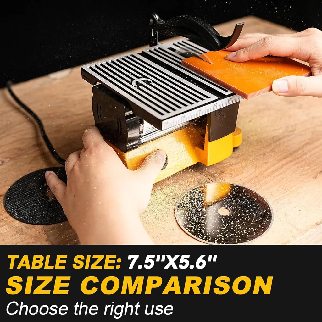 Scie de table compacte avec coupe efficace et moteur haute performance - 3