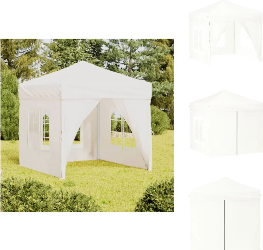 Gazebo Pieghevole 2x2m con Pareti vidaXL: Tenda Feste e Mercatini