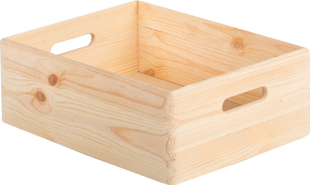 Kiste aus Kiefernholz 40x30x23cm - Astigarraga