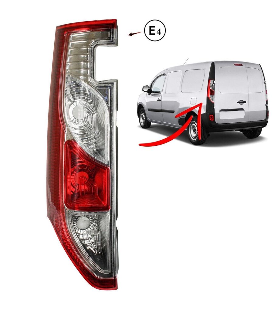 Pour Renault Kangoo Gauche Feu arrière Feu arrière 2013- Image du produit 