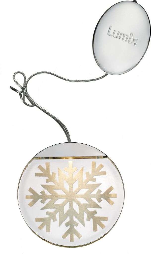 Krinner Lumix LED Deko Light Schneeflocke, LED, Ø 10 cm Produktbild 