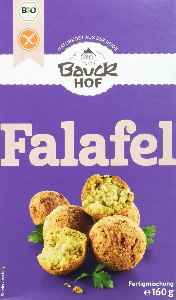 MÉLANGE DE FALAFLESANS GLUTENE 160 g - BAUCK HOF Image du produit 