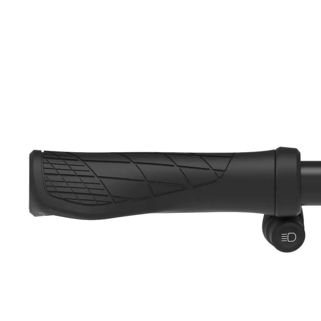 Poignées Ergon GA3-L antidérapantes avec support bouton Supernova - 2