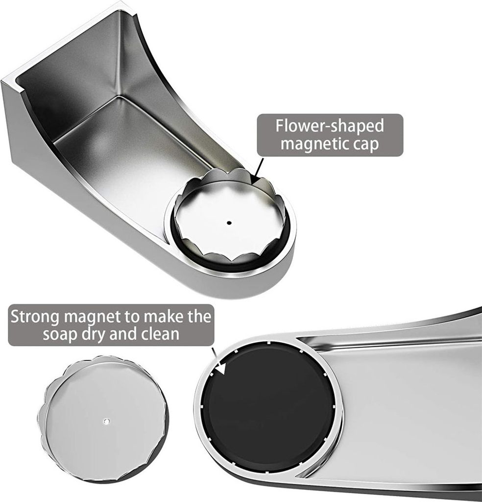 Seifenhalter mit Magnet, Seifenhalter Magnetische, Produktbild 6