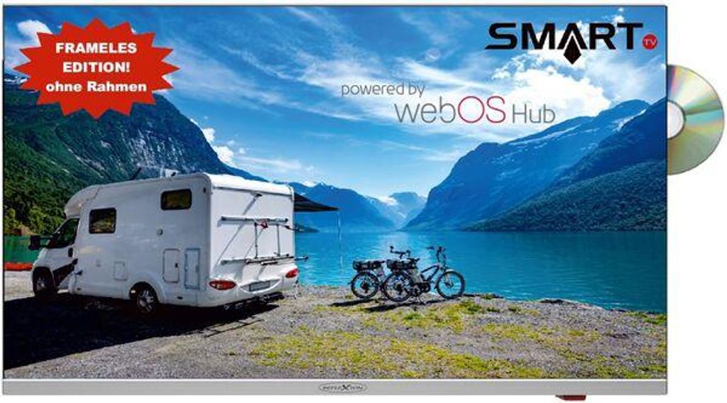 Reflexion LDDX22iBT LED-TV m. DVD-Player FHD,Multituner,Smart,PVR,CI+,WebOS,12V