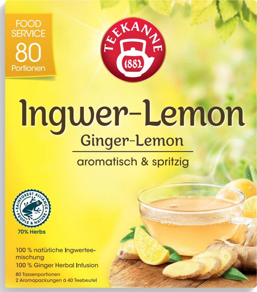 Teekanne Tee Ingwer Lemon 7034 80St