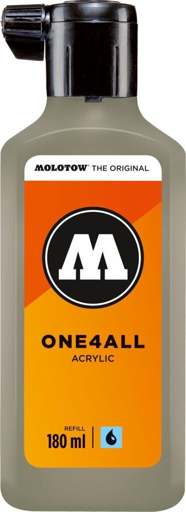Molotow ONE4ALL Refill 180 ml, Nr. 261 steingrau mittel
