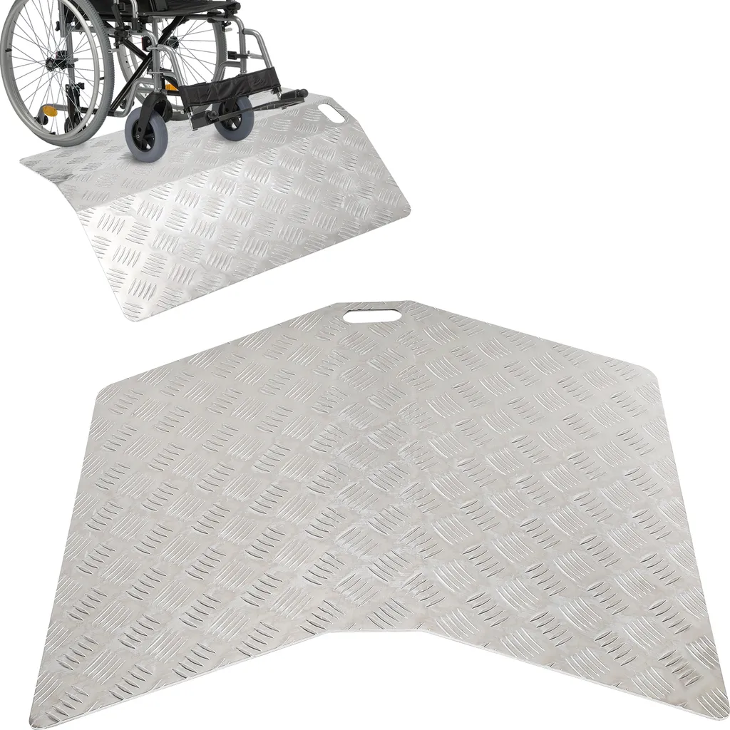 TolleTour Rampa a Ponte 100 cm Alluminio Portatile: Carico Max 270 kg