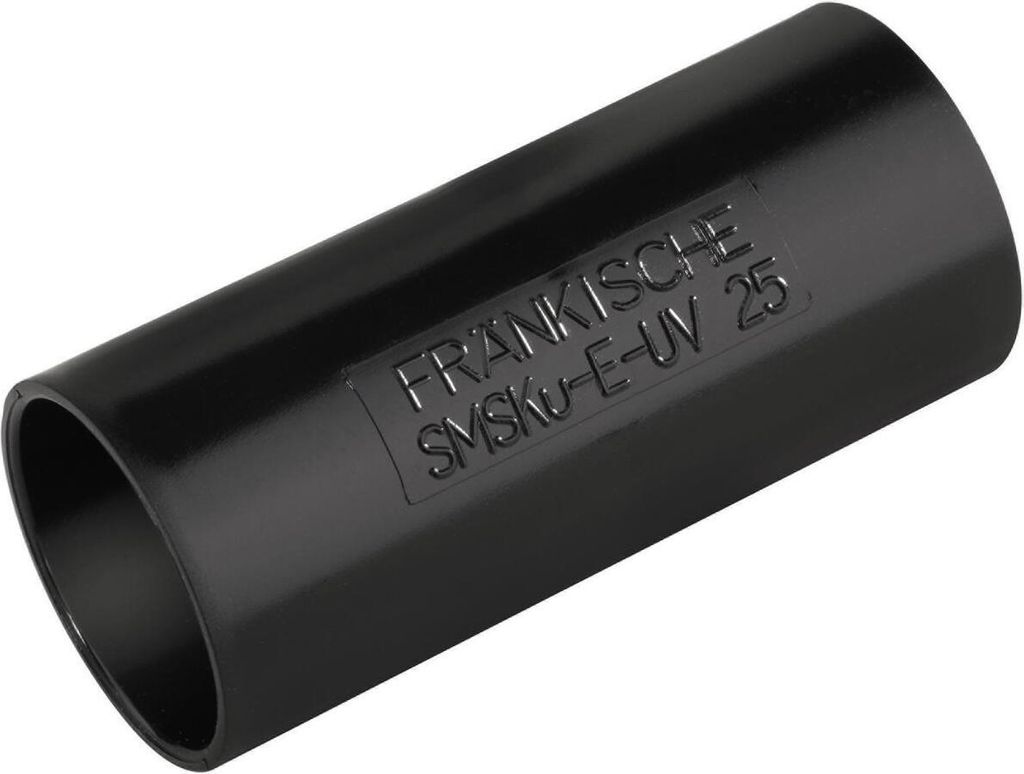 Fränkische Kunststoff-Steckmuffe SMSKu-E-UV 25 sw 22551025