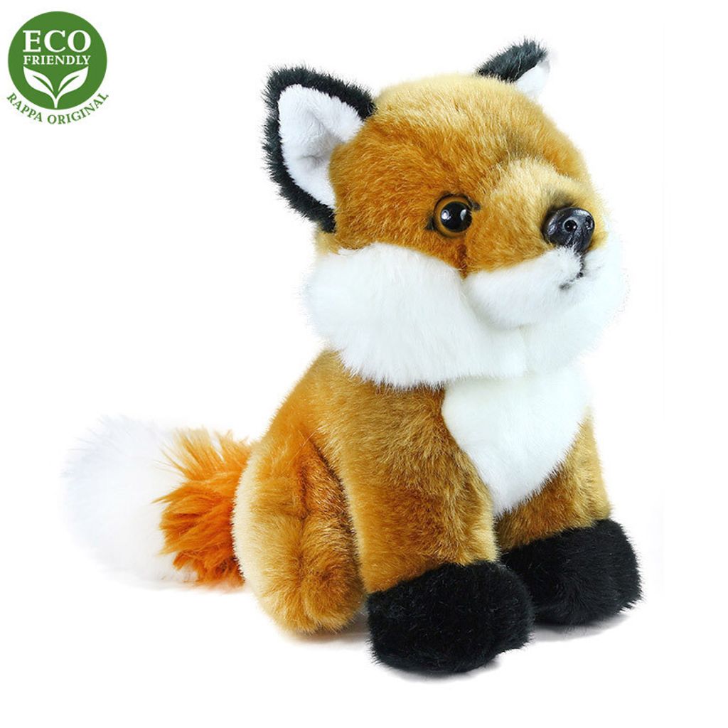 Rappa Plyšová liška sedící 18 cm ECO-FRIENDLY Obrázek produktu 