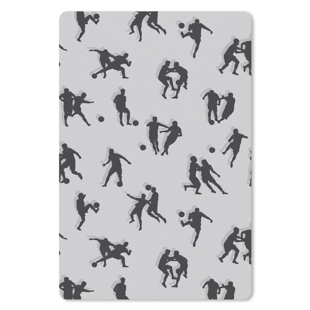 MuchoWow Mauspad Mousepad Sport - Fußball - Muster 40x60 cm - Mousepads - Maus Mat - Pad - Mausunterlage - Schreibtisch Accesoire