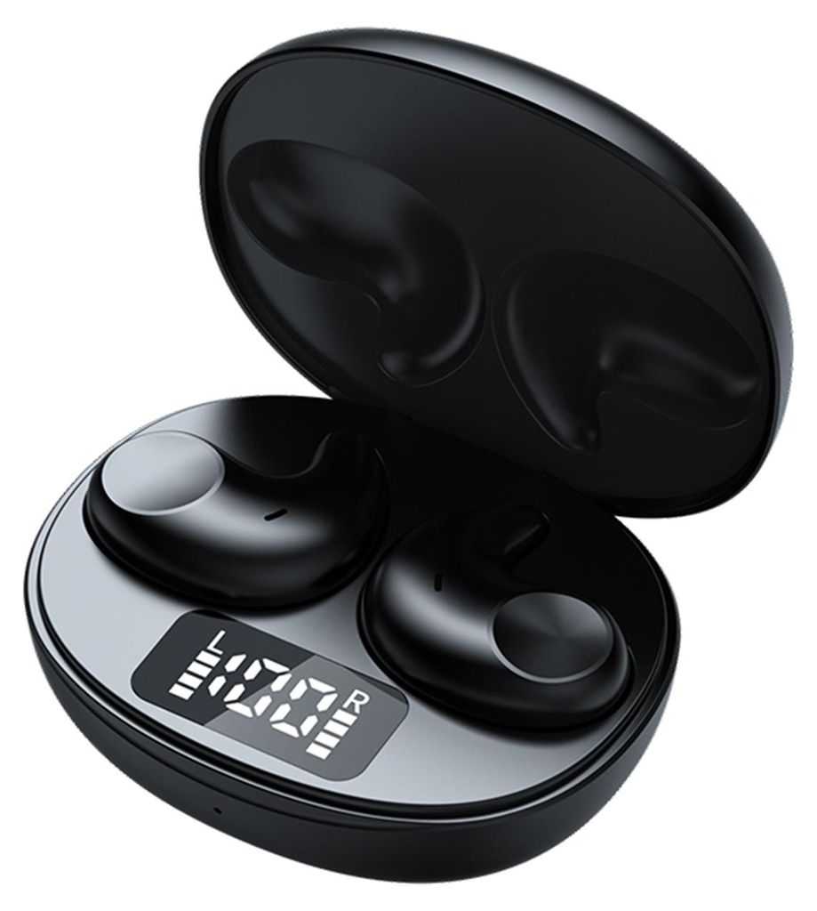 SM02 Kabellose In-Ear-Kopfhoerer BT-Ohrhoerer Sport-Ohrhoerer fuer Musik, Spiele, Anrufe, kompatibel mit iOS und Android