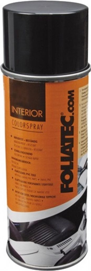 Foliatec Sprühfarbe Foliatec 400 ml Mattschwarz Produktbild 