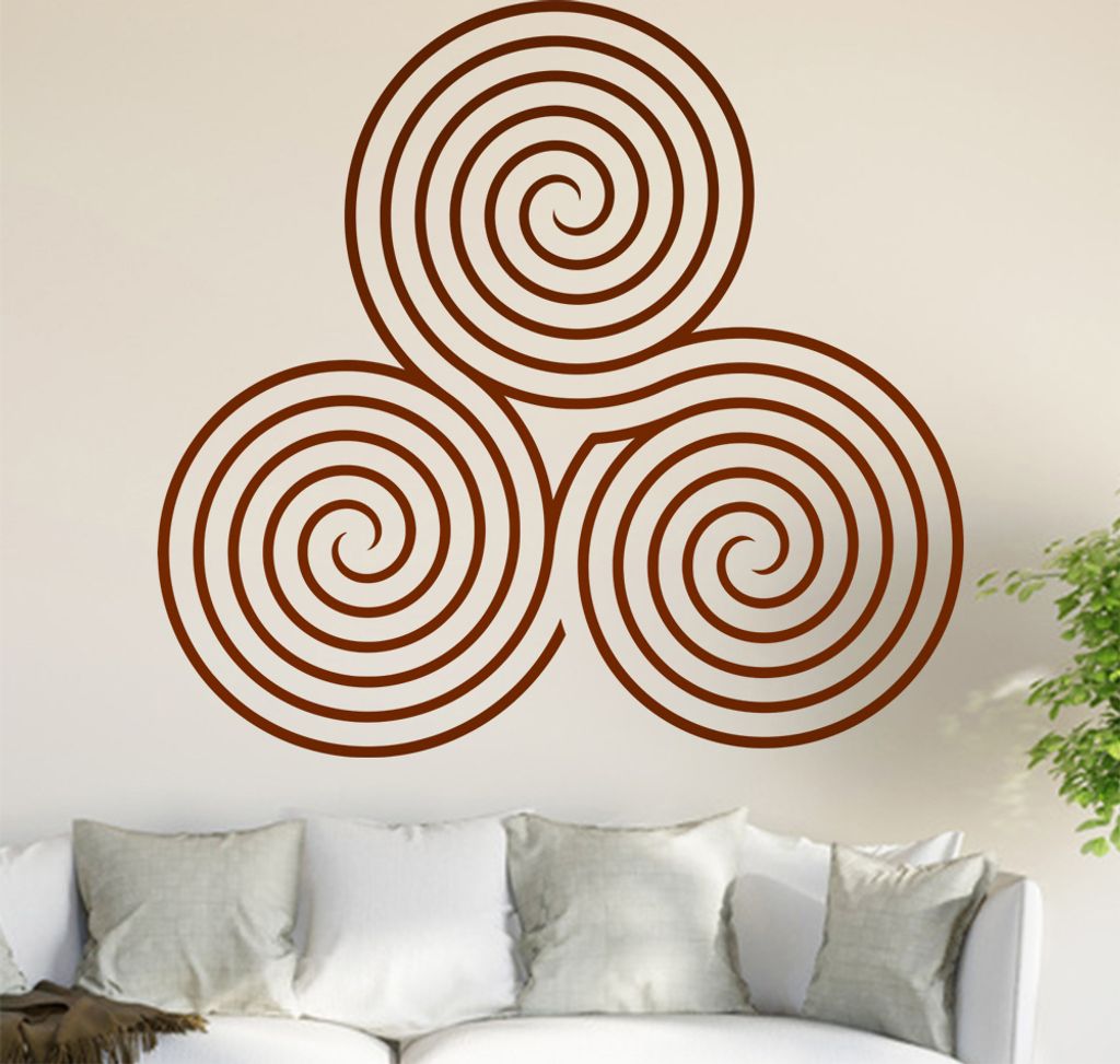Irrgarten III Wandtattoo in 6 Größen - Wandaufkleber Wall Sticker - Dekoration, Küche, Wohnzimmer, Schlafzimmer, Badezimmer