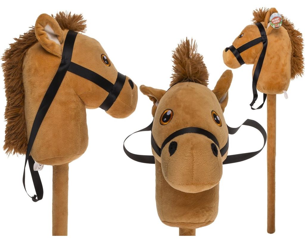 Hobby Horse Braunes Kinderpferd - Pferd am Stock 75 cm Produktbild 