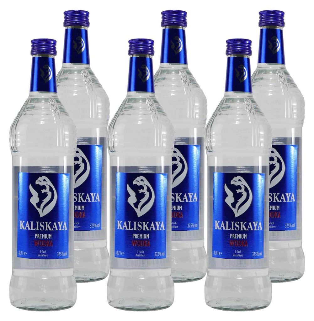 Kaliskaya Premium Wodka (6 x 0,7L) Produktbild 
