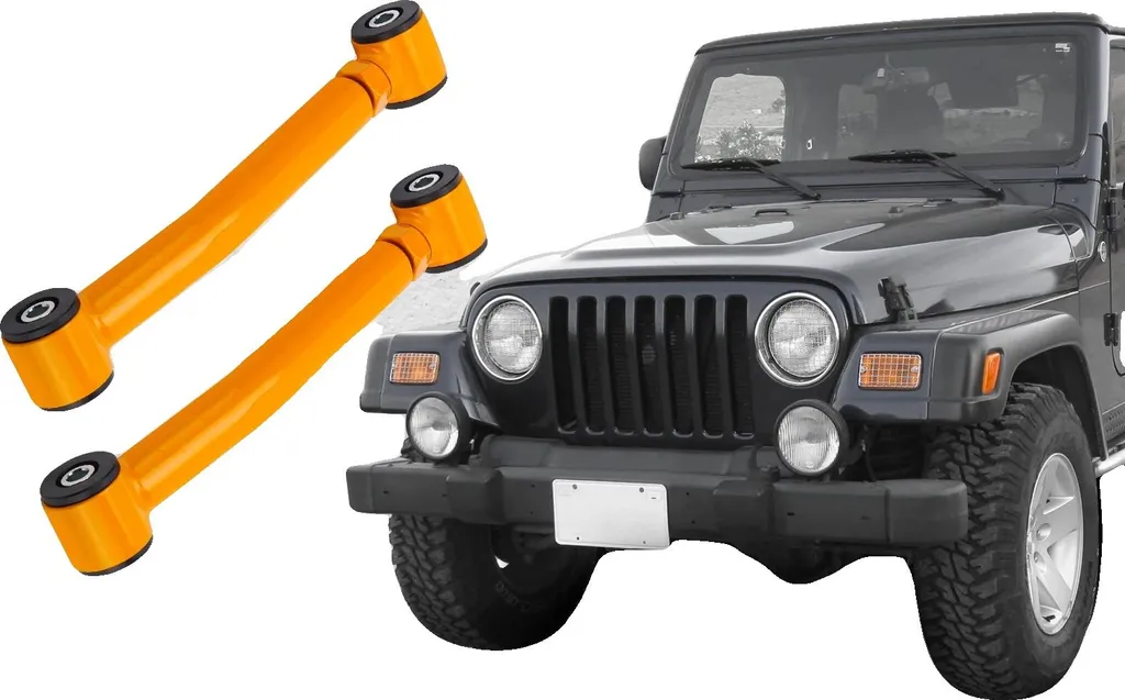 Bras de suspension réglable en acier pour Jeep Wrangler TJ et Cherokee XJ