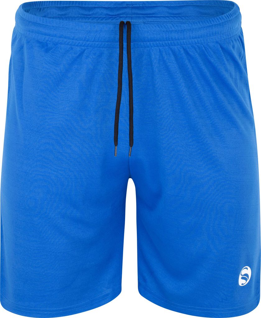 Sporthose Herren kurz ohne Innenslip - feuchtigkeitstransportierende Herren Trainingshose von Stark Soul - Blau - S