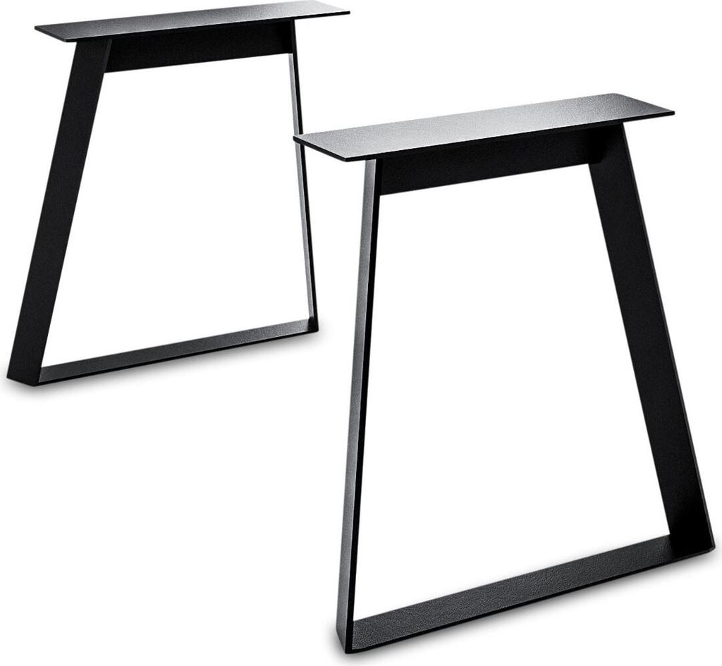 Tischgestell Dannye 68x72 Metall Schwarz