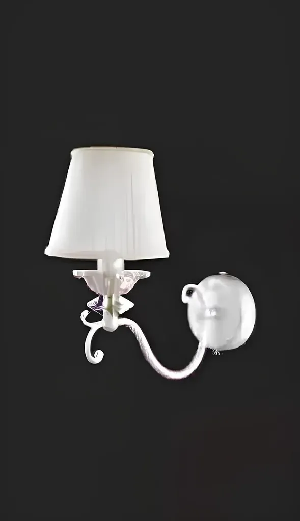 Applique Murale Design 15x25 en Acier et Verre Lampe Murale Compacte